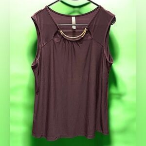 Perception concept Sleeveless Purple Top XL